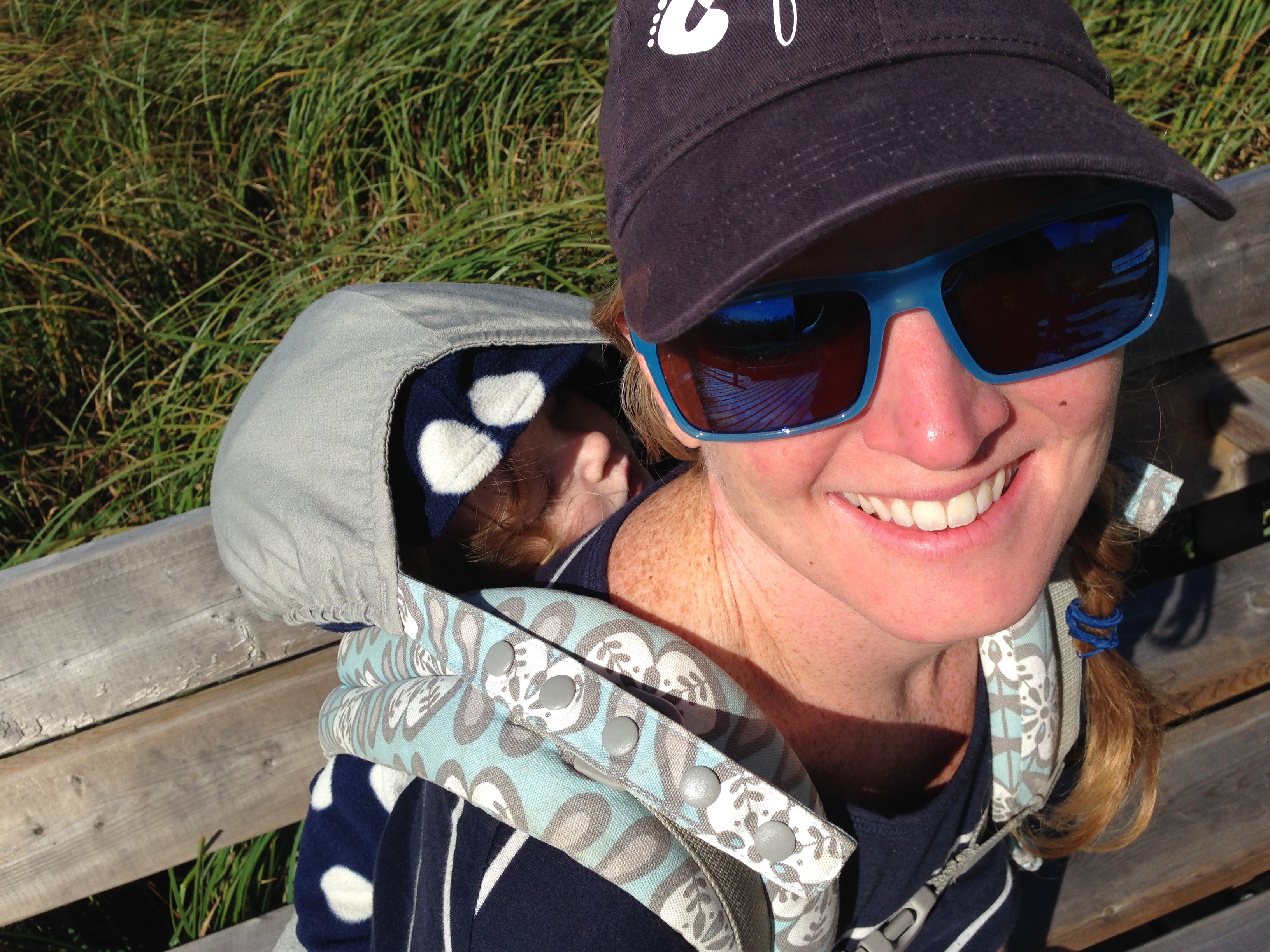summer babywearing